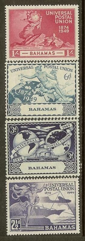 Bahamas, Scott #'s 150-153, UPU Issues, MH