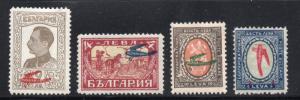 Bulgaria - Sc# C1 - C4 MH     -          Lot 1218_0118111