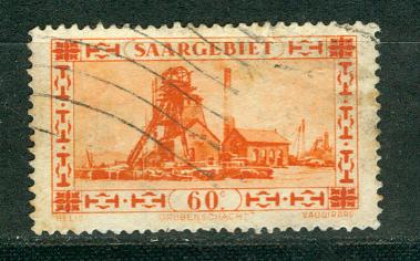 Saar - Scott # 127, used