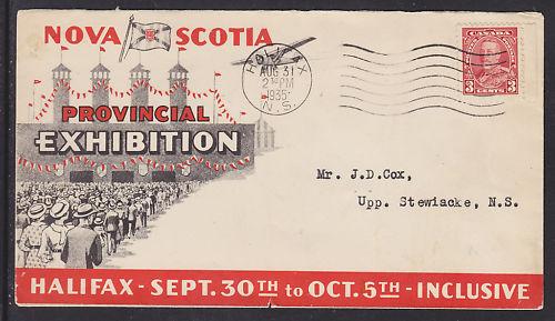 Canada Sc 219 on 1935 Provincial Exhibition Cover