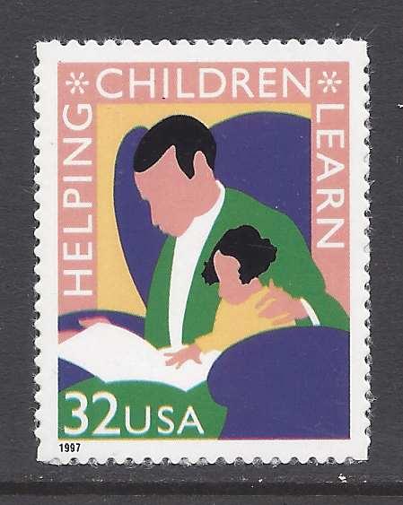 3125 Catalog # Helping Children Learn 32 cent single stamp SA