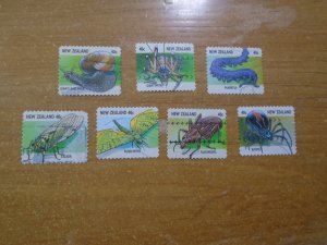 New Zealand  #  1460-61/1463-65/1467-68   used