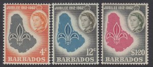 Barbados 254-6 Scouting mint