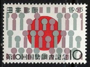 Japan ~ Scott # 849 ~ MNH ~ National Census