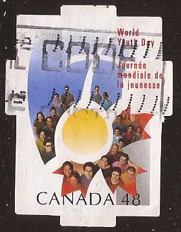 Canada - Scott# (050 - used booklet single) 1957 (2002) V...