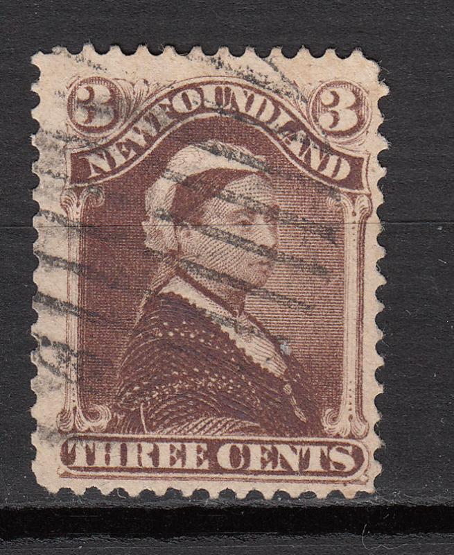 Newfoundland - 1887 3c QV  Sc# 51  (9411)