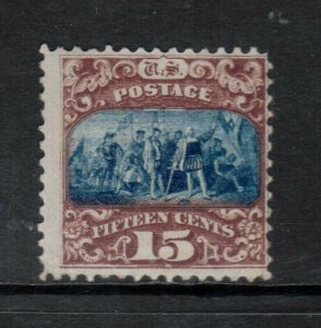 USA #119 Mint Fine With Full Original Gum Hinged