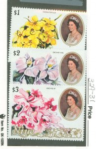 Niue #329-31 Unused  (Flowers)