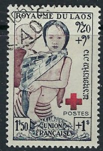 Laos B1 Used 1953 issue (ak3107)