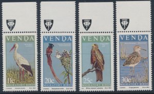 South Africa Homelands Venda  Sc 108-111 MNH  1984 Migratory Birds