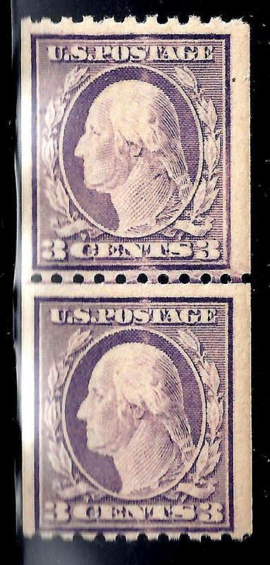 U.S. 489 FVF MNH JL PAIR 97.00 Fresh 