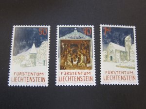 Liechtenstein 1992 Sc 991-93 set MNH