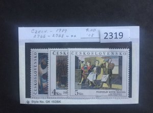 $1 World MNH Stamps (2319) Poland 2766-68 Paintings MNH, see image