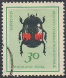 German Democratic Republic  SC# 1052  Used Beetle    see details and scans 