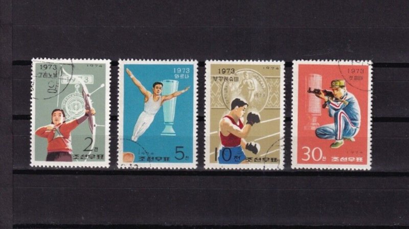 G019 Korea 1974 Sports stamps