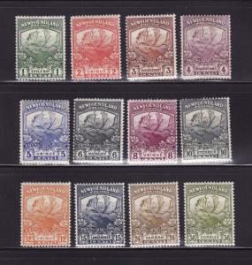 Newfoundland 115-126 Set MHR Caribou, Animals