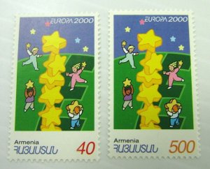 2000 Armenia Sc #610-11 Europa - Children Playing - MNH stamp set Cv $9