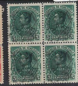 Venezuela SC 150 Block of 4 MNH (2gyh) 