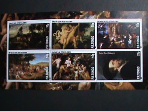 TONGA STAMP-2010-FAMOUS PAINTER-PERTER PAUL RUBENS-PAINTING SHEET-#2-VF