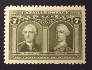 Canada 100 VF MNH ** See Certificate **