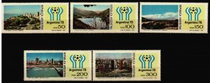 Argentina Unused NH Scott 1180 - 1184