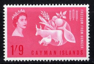 Cayman Islands 1963 Sc#168 FREEDOM FROM HUNGER-FAUNA  Single MNH