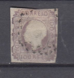 J48751 J LStamps 1862-4 portugal used imperf hv #16 king $90.00 scv