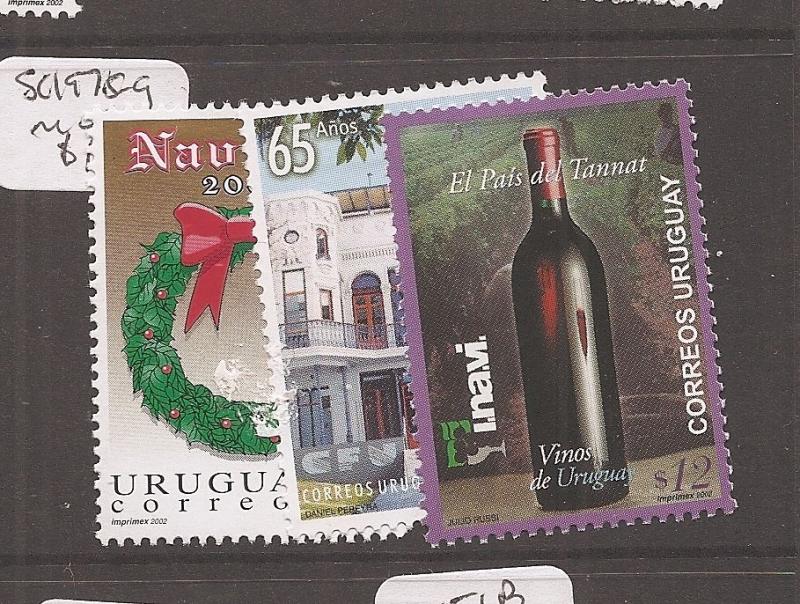 Uruguay 2002 $12 Navidad, $12 Farmacias, $12 Wine MOG (2cdg)