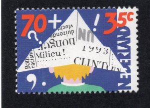 Netherlands 1993 70c+35c Semi-Postal, Scott B674 MNG, value = 90c