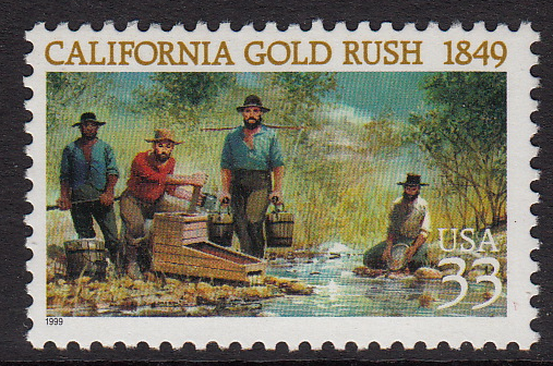 United States #3316 California Gold Rush, Please see the description