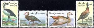 Venda - 1987 Waterfowl Set MNH** SG 151-154