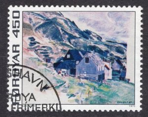 Faroe Islands   #19   used  1975  Nes  450 ore