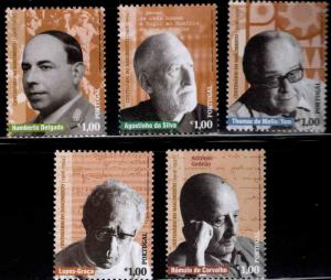 Portugal Scott 2811-2815 Famous Men stamp set MNH**  2006