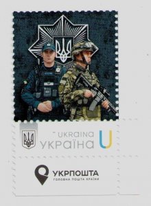2025 war in Ukraine, stamp Patrol Police of Ukraine, MNH
