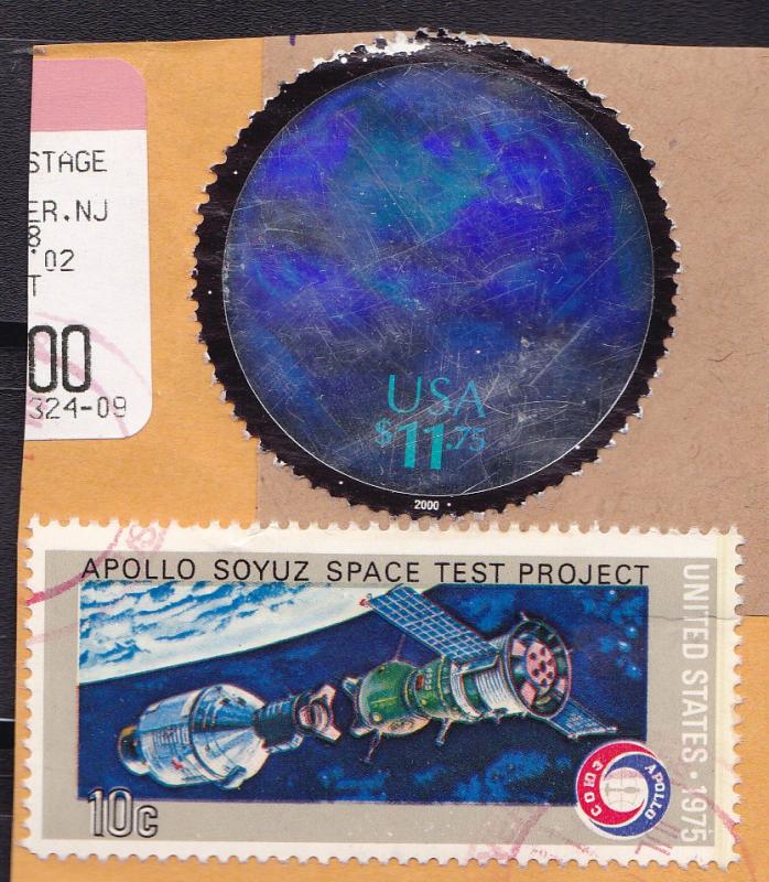 United States 2000 Vastness of Space Five Sheet Singles USED Offered One Lot.