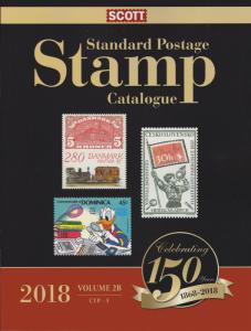 2018 SCOTT STANDARD POSTAGE STAMP CATALOGUE VOLUME 2 (2 volumes) C-F