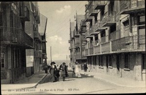 France Postcard Berck Beach Pas de Calais, Beach Street, Unposted !