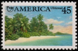 United States C127 - Mint-NH - 45c Pre-Columbian America / Tropical Coast (1990)