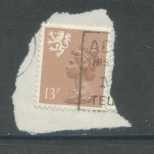 Great Britain SMH21a Used on piece (1)