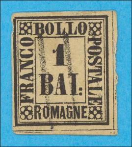 ITALIAN STATES - ROMAGNA 1  USED - NO FAULTS VERY FINE! - VTF