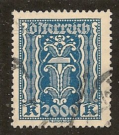 Austria   Scott    285   Symbols       Used