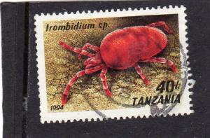 Tanzania 1994 Arachnid used