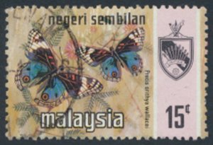 Negri Sembilan  SC# 80 Used  Butterflies see details & scans