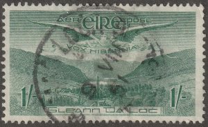 Ireland, stamp, Scott#C5,  used,  hinged,  air mail,  #QI-C3