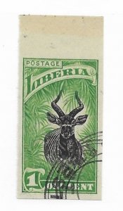 Liberia #163 CTO Imperf - Stamp CAT VALUE $?