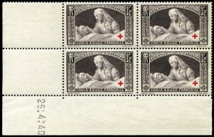 France, 1900-1950 #B101-102 (YT 459-460) Cat€89, 1940 Red Cross, set of two...