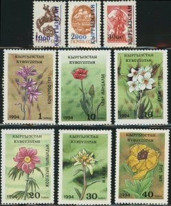 Kyrgyzstan Postage Stamp Collection Asia Mint NH