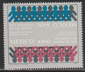 MEXICO 1609, WORLD DAY FOR THE FIGHT AGAINST AIDS. MINT, NH. VF.