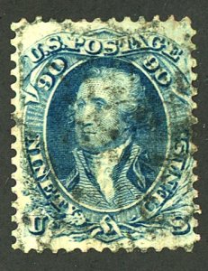 U.S. #72 USED