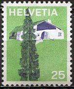 Switzerland 1973: Sc. # 561; O/Used Single Stamp